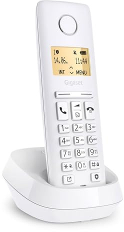 Gigaset PURE 100 Téléphone analog/dect Identification de l'appelant Blanc