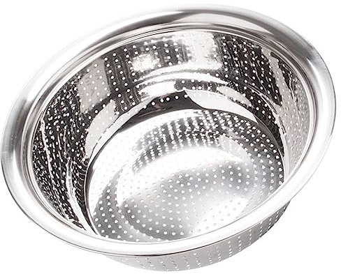 Zerodeko Rice Washing Sieve and Basin Stainless Steel Material for Vegetable and Fruit Cleaning for Kitchen Sink Use