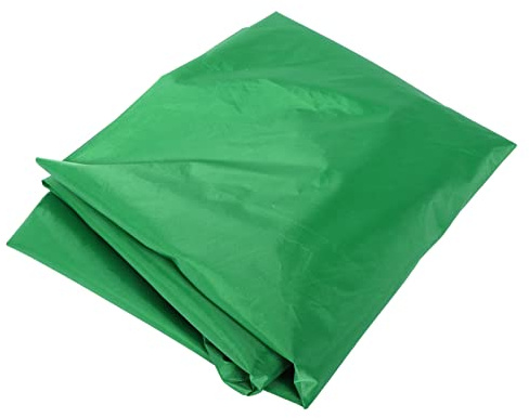 Akozon Couverture de Bac à Sable Hexagonale Imperméable pour Enfants avec Revêtement argenté, de Bac à Sable avec Cordon de Serrage, Couverture Anti-poussière et