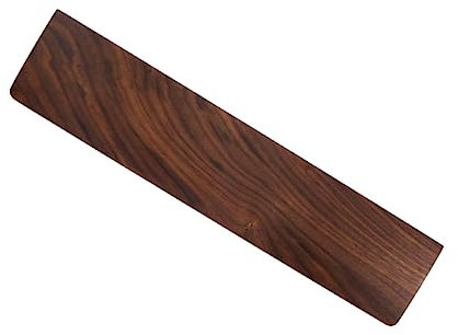 SEWACC Ergonomische Walnussholz Handballenauflage Bequeme Unterstützung Für Tastatur Für Gaming Und Büroarbeit Hochwertige Verarbeitung Zur Minderung Von Handgelenkschmerzen