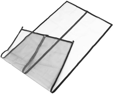 HAPINARY Katzen-fliegengittertür Mit Reißverschluss Haustier-fliegengittertür Netztür Für Katzen Einfache Installation Robustes Material Vielseitig Einsetzbar An Tür Oder Fenster
