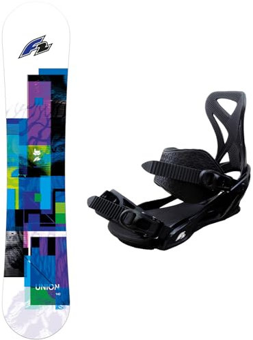 F2 Set Herren Snowboard Union Blue 162cm mit Bindung Sonic Pro L