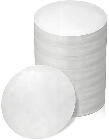 Lot de 500 filtres ronds en papier pour cafetière expresso, compatibles avec porte-filtres et cafetières moka, trois tailles