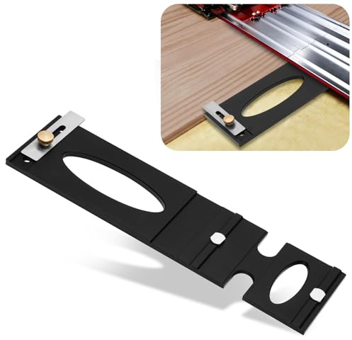 Track Saw Square for 1409 Track Saw Guide, Replacement for 1410 Guide Rail Square, 90 Degree Right Angle Guide, Auto-Align,Fast Easy Cut Full Sheets Straight and Square, 2 Year Warranty