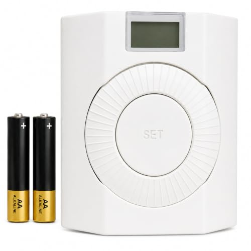 Drayton Digistat+ RF Wireless Thermostat Transmitter 31003N, Replaces 31003, Battery Powered Dial Room Stat, 5–30°C, 433MHz, For SCR Receiver – Transmitter Only - Hanicks