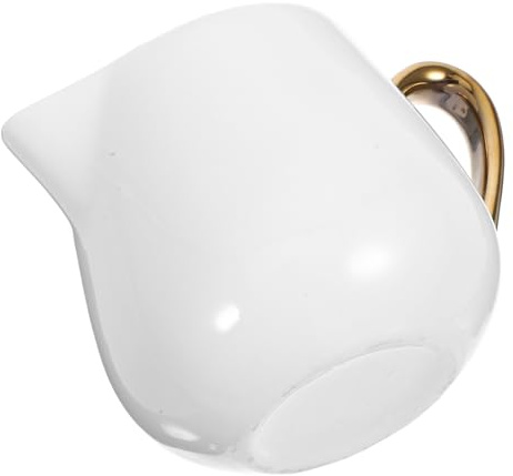 Hohopeti Lechera Grande para Leche y Jugos Dispensador Versátil para Hogar Café Restaurante y Bar Diseño Occidental Elegante