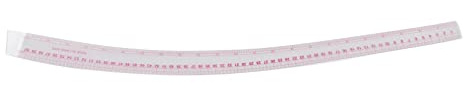 Haofy Professionell Plastlinjal, 60 Cm Längd, Tydlig Mätskala, för Hemmabruk på Skolkontoret