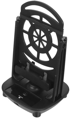 STOBAZA Oscillatore Telefono Cellulare Silenzioso con Batteria Durevole e Compatibilità, Accessorio Nero in Plastico con Cavo USB per Uso Quotidiano e Lavoro