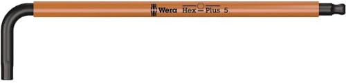 Wera 05022202001 950 SPKL HF L-Key Multi-Coloured Metric BlackLaser, with Holding Function 5.0x154, 1 Key