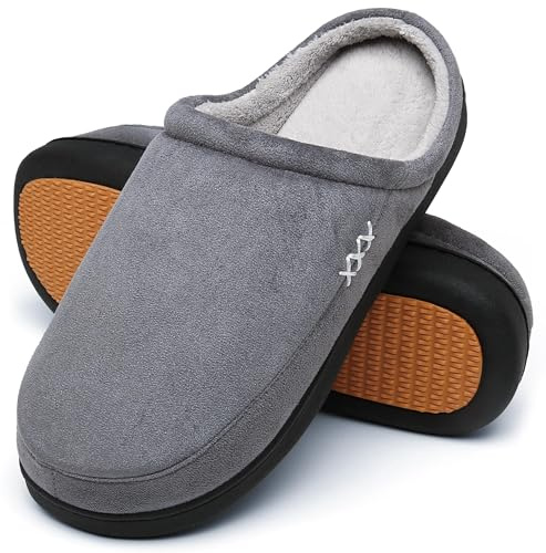 Mishansha Zapatillas de Estar Mujer Hombre Invierno Memory Foam 41 EU