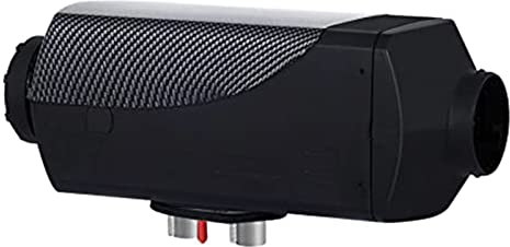 Riscaldatore Diesel 24V 2KW Riscaldamento da Parcheggio Diesel con LCD e Telecomando, Riscaldatore Stazionario Diesel per Autobus, Camper, Camion, Macchine, Barche etc,Nero