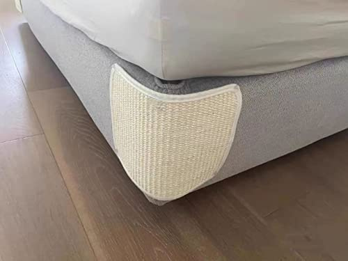 XINCHI Katzenkratzmatte Betten Kratzmatte Katze Katzenkratzbrett Sofa Kratzpappe Wand Dick Kratzbrett Sisal Katzenmöbel rutschfest Katzenkrallen Ecke Kratzschutz Mini Kratzpads Hause