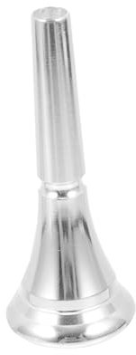 Toyvian 1stück Versilbertes Mundstück Für Französisches Horn Für Klassische Bandaufführungen Hochwertiges Blasinstrument-zubehör Musikinstrumenten-ersatzteile