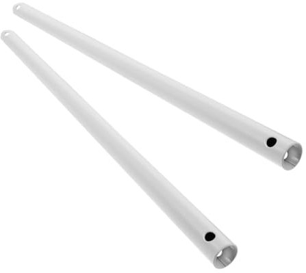 HOMOCONO 2stücke Ceiling Fan Verlängerungsstange Eisenverlängerung Für Deckenventilatoren Kompatibel Mit Verschiedenen Decken Installieren Langlebig Und Stilvoll