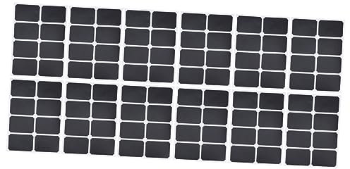 HOODANCOS 20blätter Wiederbeschreibbare Pvc Kreidetafel Etiketten Für Gläser Flaschen Und Dosen Kreative Aufkleber Zur Organisation Für Küche Und Bastelprojekte