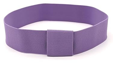 Equal Earth Elasticated Hat Band Stretchy Elastic Bands for Panama Bowler Boater Fedora Colour (Lilac)