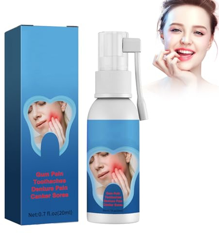 Rostblant Spray per il mal di denti 20ml, Spray per la riparazione del mal di denti, Spray per la riparazione del mal di denti, Spray dentale per il sollievo rapido dal mal di denti.