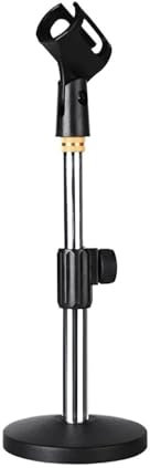 MLA_IOFEFBSW Mikrofonständer Mikrofonständer Tischmikrofonständer Desktop-Mikrofonständer Stabile Unterstützung for Mikrofone Ideal for den Einsatz im Studio und auf der Bühne Ideal for Sän