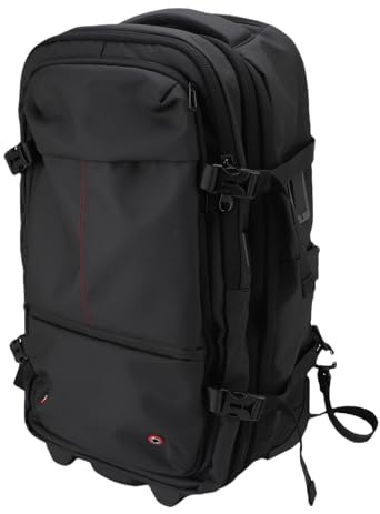 Luqeeg Vakuum-Kompressionsrucksack, 25-30-60L Wasserdichter Business-Rucksack mit Großem Fassungsvermögen Erweiterbarer Rucksack mit Mehreren Fächern und Pumpe USB-Ladeanschlüsse