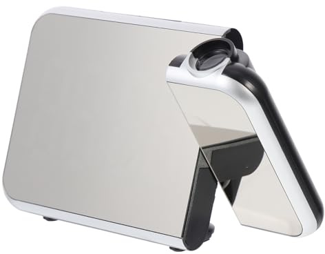 Mobestech Reloj Despertador Proyección para Dormitorio Despertador Digital Reloj De Proyección De Mesa para Estudiantes Función De Led Compacto Material Resistente