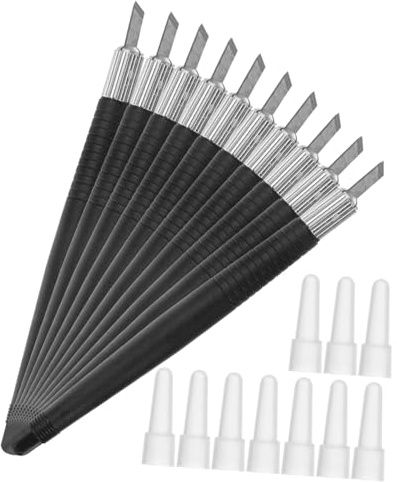 Holibanna 10piezas Herramientas De Tallado De Madera Kit Completo Cortadores Para Carpintería Cómodos Precisión y Control