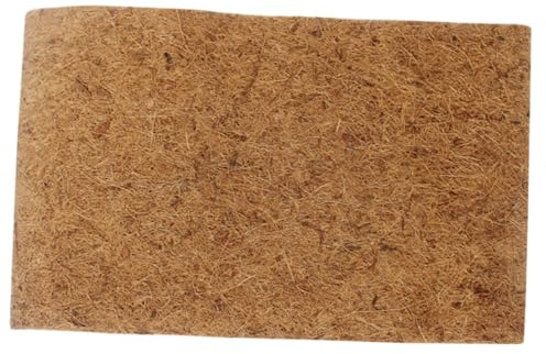 TOYANDONA Tapis Substrat pour Reptiles Tortues Lézards en Fibre Naturelle 60x40x1 Cm pour Terrarium Habitat Reptile