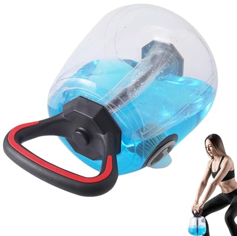 Kettle Dumbbell - Kettle Weights, Adjustable Water Bag Design, Portable Training Equipment, Lightweight Body Shaping Tool | Water-Filled Dumbbell for Strength Exercise, Balance Training, Home Fitness