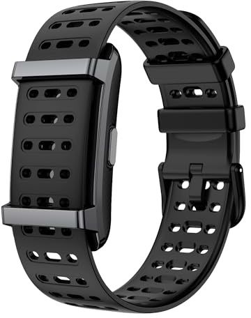 Smart Band Fitness Tracker Fitness Armband Schrittzähler Schrittzähler Pulsmesser Schlaftracker Aktivitätstracker mit Schritten, Entfernung, Kalorienzählung, Kompatibel mit Android iOS, Silikon