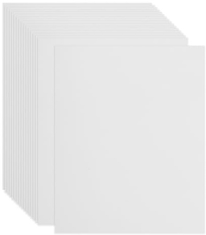 sourcing map 20 Sheets Parchment Paper 8.5 x 11 Inch Vintage Cardstock 180 GSM Parchment Printer Paper Sheet for Invitations DIY Cards Menus Certificates Crafts Drawing(White)