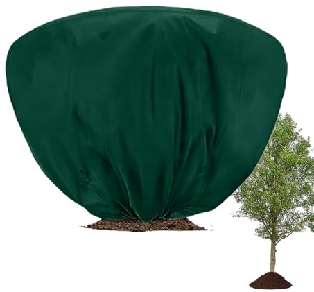 Pflanzenschutz, Frostschutz, 100 x 60 cm, Faltbarer Sonnenschutz, Abdeckung für Pflanzen im Winter, für Baum, Rose, Strauch, Strauch, Gemüse, Ernte, Rasen, Hof