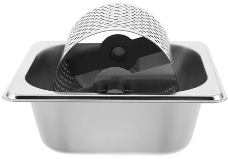 Generic Rullo per Burro in Acciaio Inox da 1l Supporto, Utensile per Spalmare Burro su Hamburger, Pane e Torte, Adatto per Barbecue, Forno e Cucina Professionale