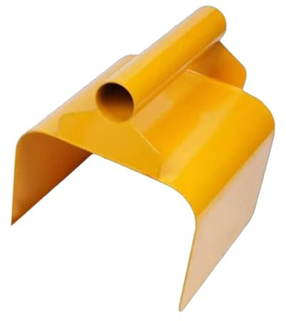 ALCXAZS Cazzuole per calcestruzzo in acciaio inossidabile, utensili per cordoli da giardino, applicazioni per bordature da giardino e riparazioni di malta, cazzuole per cordoli, Stile B