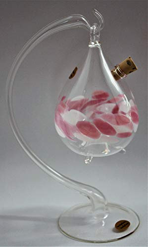 Obstfliegenfalle mit Ständer (Falle:rosa-weiß/Ständer: transp.)