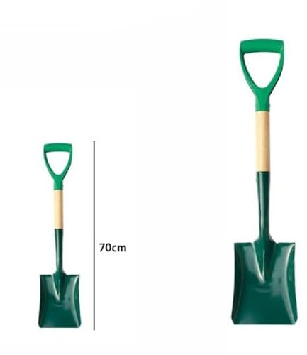 OISE ART STORE Trade Shop - Pala Vanga Badile da Campeggio Giardino Giardinaggio Legno Metallo da 70cm 59700