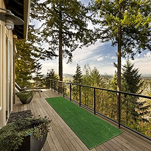 XQKXHZ Kunstrasen Rasenteppich 1X5 M,Kunstrasenteppich Outdoor Extra Weiche Realistische Kunstrasenmatte Wetterfest Fertigrasen Für Balkon Terrasse Garten Hinterhof,Mit Unterseite Aus TPR-Latex