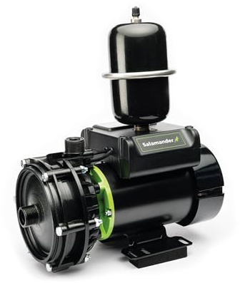 Salamander Pumps - Right Pumps RP80SU Shower Pump - 2.4 Bar Pressure - Single End - Suitable for Any (+ or -) Gravity Fed Systems - Quiet Mark