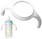 Mam - Manici per bottiglie, in silicone, per biberon, per bottiglie a collo largo, in silicone, per bambini
