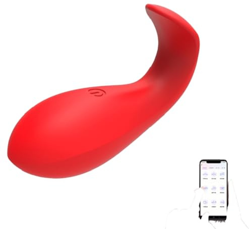 Xuomt APP Vibrator Bullet Vibratoren mit APP und Bluetooth Analvibrator mit 10 Vibrationsmodi-G-punkt Vaginal stimulator Masturbation Vibrator Sexspielzeug für Frauen und Paare