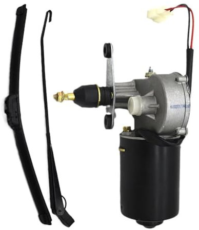 UTV Windshield Wiper Kit, UTV Wiper Windshield Wipers, 12V Electric Motor, Durable UTV Wiper, Power Wiper Kit Replacement Parts, Window Wipers, Vehicle Wiper for Tricycle, UTV, Boat