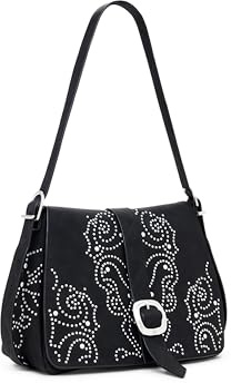 Desigual borsa a tracolla Poker Face Posadas Mini 2.0 Crossbody Bag Black nero