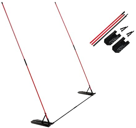 Golf Swing Trainer - Golftrainingsausrüstung, Golfhaltungshilfe | Indoor Outdoor Übungsstab, Schwungweg-Korrektor für Driving Range, Leichte Schwingen Grip Trainer, Balance Hilfe für Papa Mutter