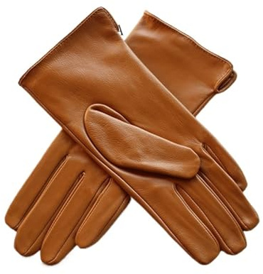 FonHNDG Leder-Autohandschuhe Dünne Lederhandschuhe for den Sommer, Touchscreen, for Damen, einfach, ungefüttert, gerader Stil, Motorrad-Reithandschuhe