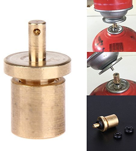 Broadroot Nachfülladapter für Outdoor Camping Wandern Herd Gasflasche Tank Brenner Zubehör