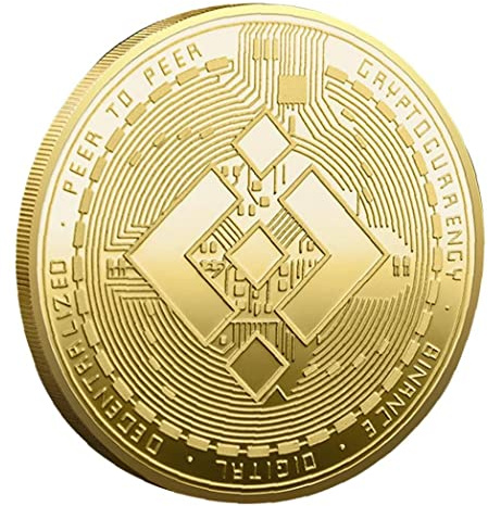 Metal Chapado En Oro Físico Bnb Binance Coin Souvieir Monedas Conmemorativas Monedas Coleccionables