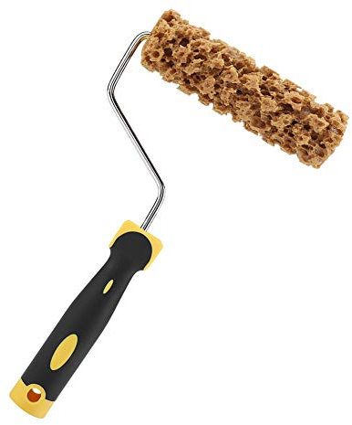 Cyrank Rodillos de Pintura Estampados para Paredes, Rodillo de Pintura de patrón Rodillo de patrón para Pintar Rodillos de Pintura Cepillo de patrón de Textura con Mango Decorar para Herramienta