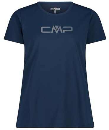 CMP Damen Da Donna T-Shirt, Blau-grau, 42 EU