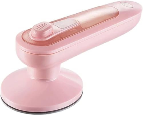 ARTSZY Mini ferro da stiro portatile portatile for uso domestico a 360°, ferro da stiro elettrico for indumenti, mini macchina da stiro portatile for stiratura a vapore con cuscinetto isolante termico
