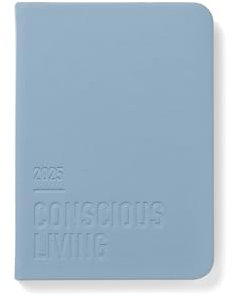 Letts of London Conscious A6 Tagesansicht, Terminplaner 2025, Ozean