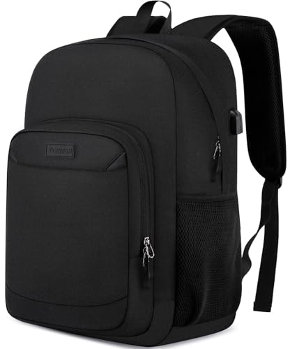 YIORMIOR Mochila Escolar, Mochila Ordenador Hombre Mujer Adolescente Universidad Estudiante Instituto Oficina Trabajo para Portatil 15.6 Pulgadas