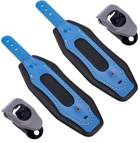 BOXOB 2stk Ersatz-Knöchelriemen für Snowboardbindungen, Bequem Ski und Snowboardbindungsriemen mit Leicht Verstellbaren Schnallen Universell Knöchelriemen für Skischuhwerkzeug Skifahren Zubehör